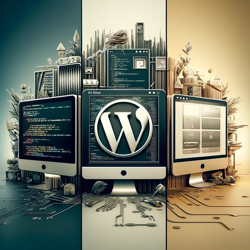 Comparaison approfondie des CMS WordPress Wix et Squarespace